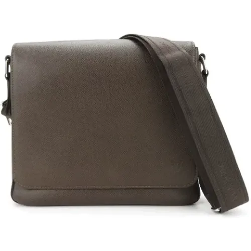 Pre-owned Leather shoulder-bags , male, Sizes: ONE SIZE - Louis Vuitton Vintage - Modalova