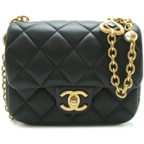 Pre-owned Leather chanel-bags , female, Sizes: ONE SIZE - Chanel Vintage - Modalova