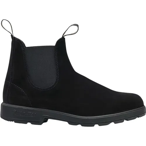 Schwarze Wildleder Stylische Stiefel - Blundstone - Modalova