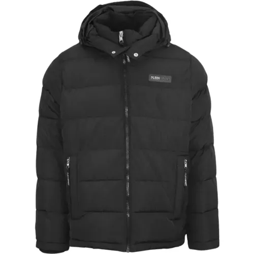 Herren Langarm Reißverschluss Jacke , Herren, Größe: 2XL - Plein Sport - Modalova