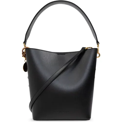 Frayme Bucket Bag , female, Sizes: ONE SIZE - Stella Mccartney - Modalova