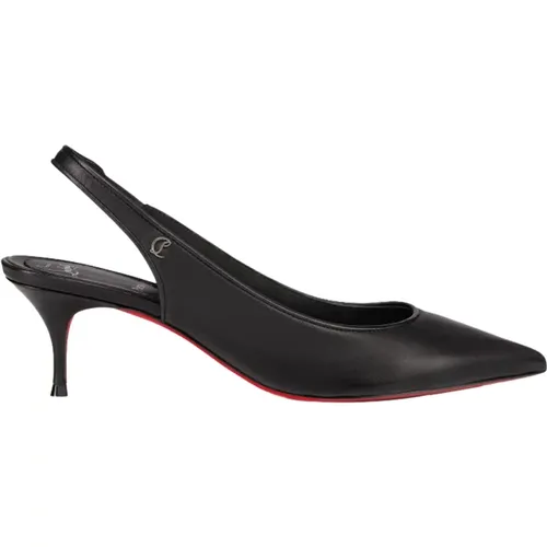 Ovine Leather Heels Made in Italy , female, Sizes: 4 1/2 UK, 3 UK - Christian Louboutin - Modalova