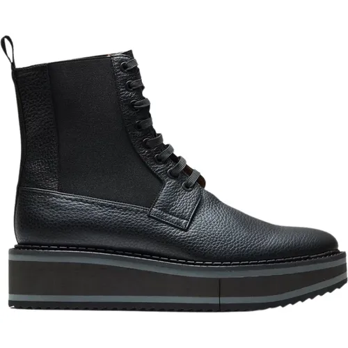 Brendy leather platform boots , female, Sizes: 3 UK - Clergerie - Modalova