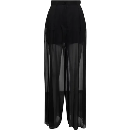 Sheer Pants Look 7 , female, Sizes: S, XS - Dolce & Gabbana - Modalova
