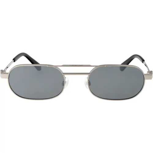 Stylische Sonnenbrille für sonnige Tage - Off White - Modalova