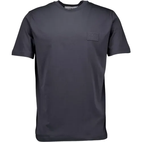 Graues T-Shirt Mode Modell , Herren, Größe: XS - Iceberg - Modalova