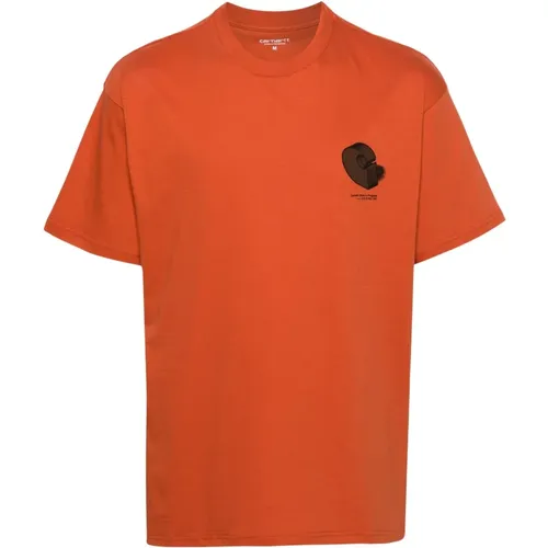 SS Diagram C T-Shirt , Herren, Größe: M - Carhartt WIP - Modalova
