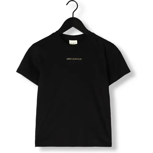 Mädchen Stilvolles Schwarzes T-Shirt Gnos224 - Sofie Schnoor - Modalova