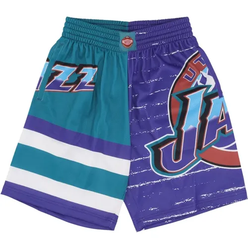 Utah Jazz Basketball Shorts - Mitchell & Ness - Modalova