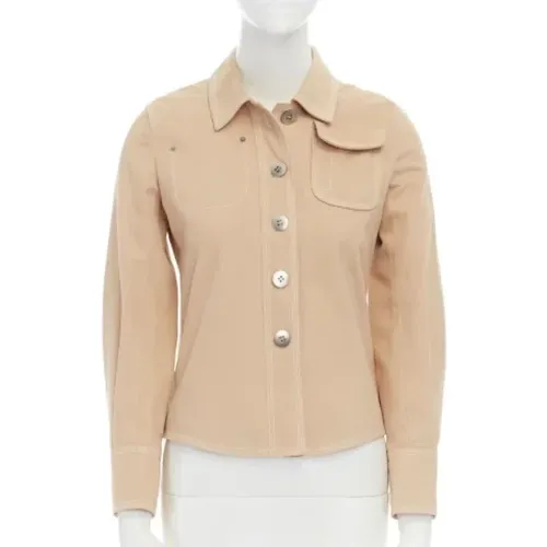 Pre-owned Cotton outerwear , female, Sizes: S - Louis Vuitton Vintage - Modalova