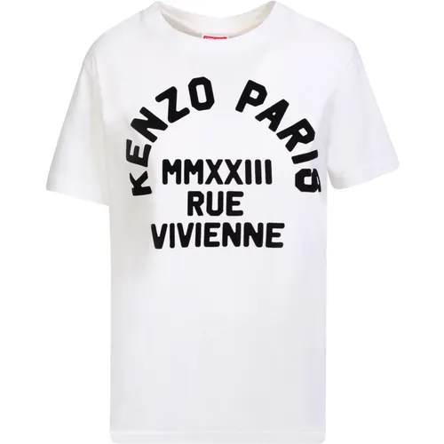 Rue Vivienne t-shirt by , female, Sizes: XS - Kenzo - Modalova