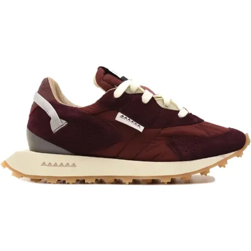 Bordeaux Sneakers , Damen, Größe: 37 EU - RUN OF - Modalova