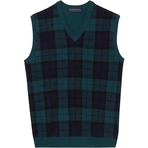 Überprüfen Sie Lambswool Sweater Vest , Herren, Größe: 3XL - Brooks Brothers - Modalova