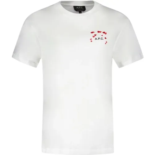 Amo T-Shirt - Hergestellt in Vietnam , Herren, Größe: S - A.p.c. - Modalova