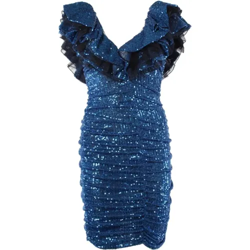 Blaues Kleid 100389 a0la 8055209983939 - pinko - Modalova