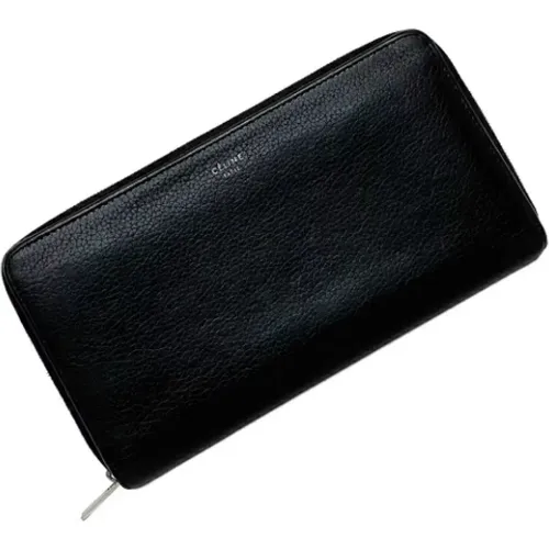 Pre-owned Leather Wallet , female, Sizes: ONE SIZE - Celine Vintage - Modalova