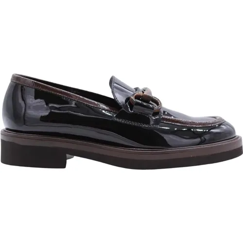 Stylish Mocassin Shoes with Azalea Detail , female, Sizes: 5 UK, 4 1/2 UK, 4 UK - Luca Grossi - Modalova