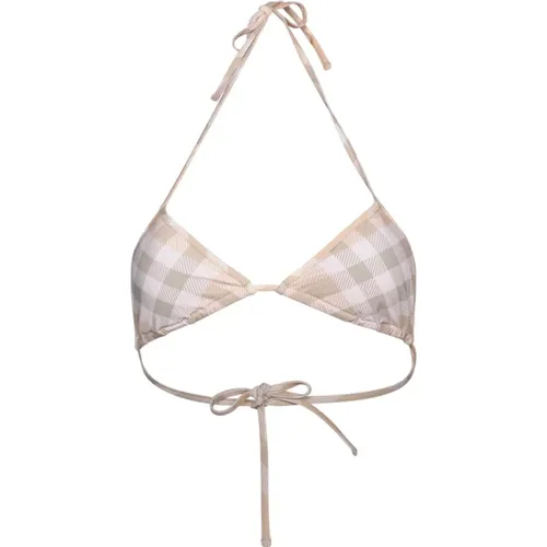 Triangle swimsuit by , female, Sizes: L, S, M - Burberry - Modalova