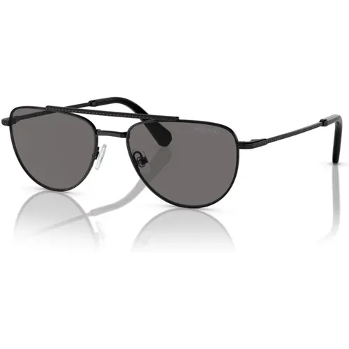 Dark Grey Sunglasses SK 7007 , female, Sizes: 53 MM - Swarovski - Modalova