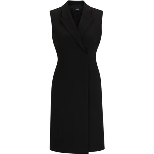 Sleeveless Blazer Style Dress , female, Sizes: M - Hugo Boss - Modalova