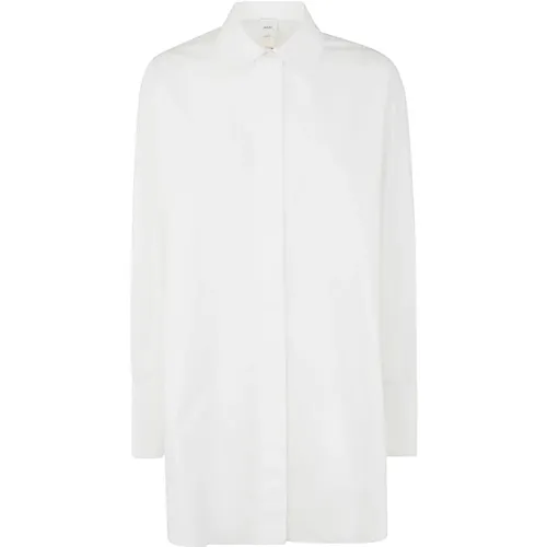 Weiße ikonische Mini-Hemd-Kleid , Damen, Größe: 2XS - Patou - Modalova