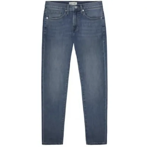 Moderne Straight Fit Jeans , Herren, Größe: W32 - Frame - Modalova