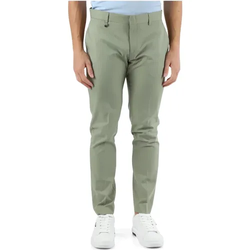 Slim Fit Cotton Modal Pants , male, Sizes: 2XL, S, XL, L, M - Antony Morato - Modalova