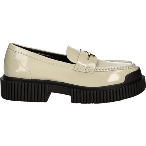 Lackleder Loafers , Damen, Größe: 39 EU - Armani Exchange - Modalova