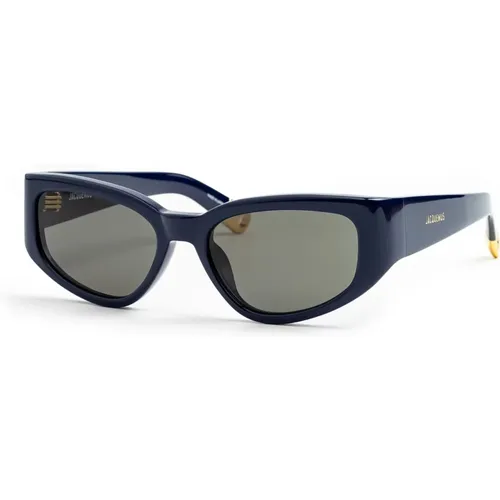 Blaue SUN Sonnenbrille Jacquemus - Jacquemus - Modalova