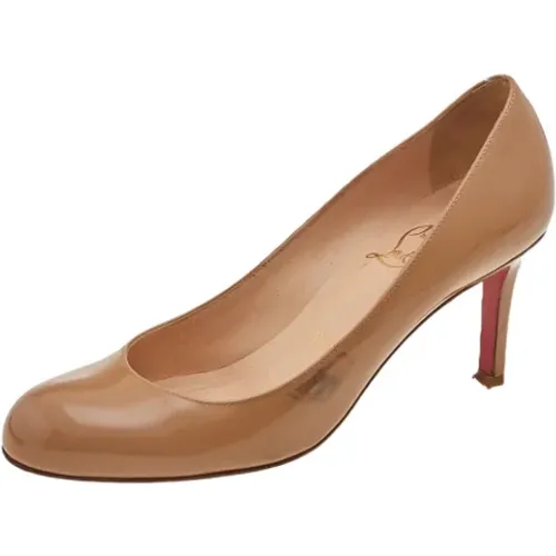Pre-owned Leather heels , female, Sizes: 2 UK - Christian Louboutin Pre-owned - Modalova