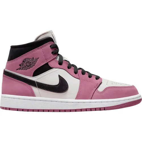 Berry Pink Mid Limited Edition Sneakers , Damen, Größe: 37 1/2 EU - Nike - Modalova
