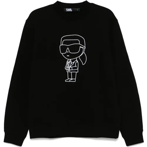 Sweaters , male, Sizes: L, M - Karl Lagerfeld - Modalova