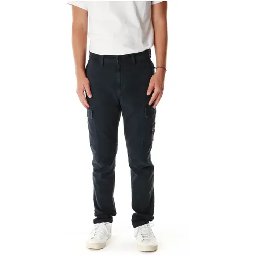 Tapered Fit Cargo Pants , Herren, Größe: W30 - Stone Island - Modalova