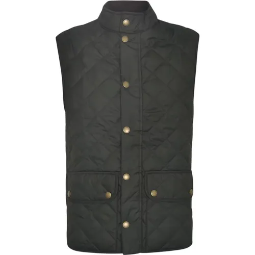 Quilted Cotton Vest Outerwear Sage , male, Sizes: XL - Barbour - Modalova