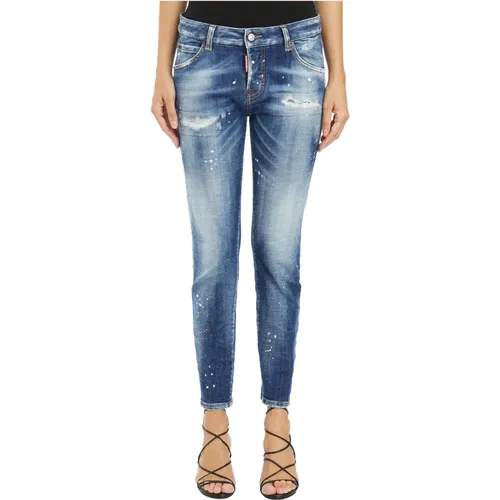 Cool Girl Denim Hose , Damen, Größe: 4XS - Dsquared2 - Modalova