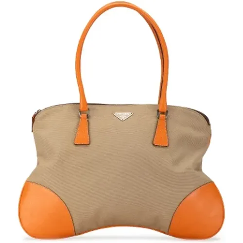 Pre-owned Canvas totes , female, Sizes: ONE SIZE - Prada Vintage - Modalova