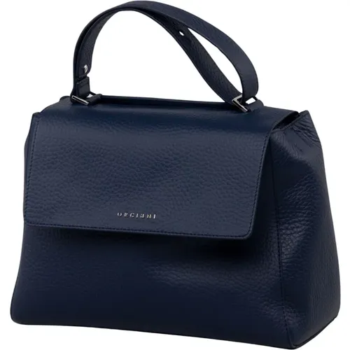 Soft Media Leather Bag , female, Sizes: ONE SIZE - Orciani - Modalova