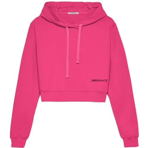 Fuchsia Hoodie Set für Frauen - Hinnominate - Modalova