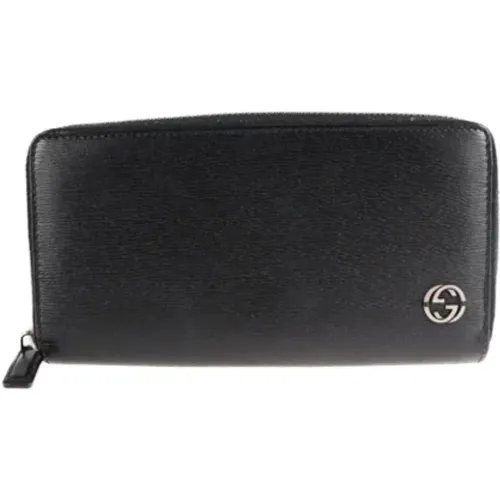 Pre-owned Leather Wallet , female, Sizes: ONE SIZE - Gucci Vintage - Modalova