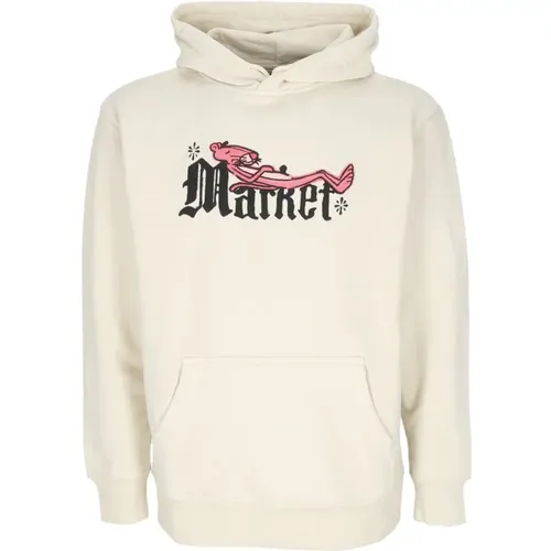 Pink Panther Hoodie mit Kängurutasche , Herren, Größe: S - MARKET - Modalova