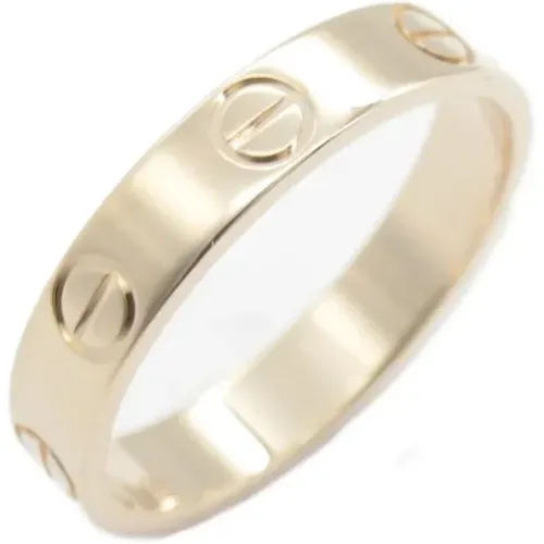 Pre-owned Rose Gold rings , female, Sizes: ONE SIZE - Cartier Vintage - Modalova