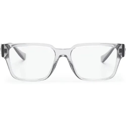Grey Optical Frame Stylish and Versatile , male, Sizes: 55 MM - Versace - Modalova
