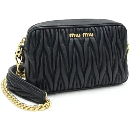 Pre-owned Leder schultertasche - Miu Miu Pre-owned - Modalova