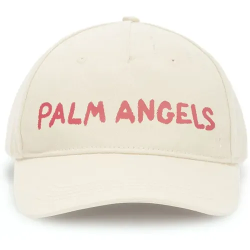 Kappe mit bedrucktem Logo , Herren, Größe: ONE Size - Palm Angels - Modalova