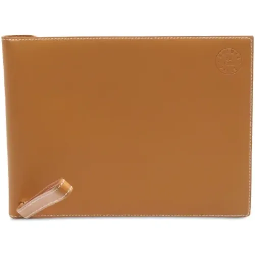 Pre-owned Leather clutches , female, Sizes: ONE SIZE - Hermès Vintage - Modalova