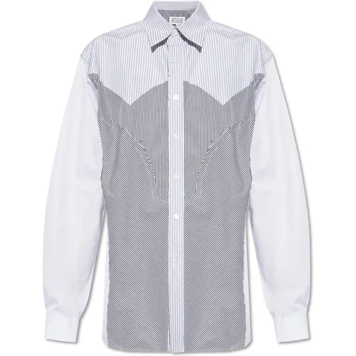 Striped Shirt , male, Sizes: M, L, 2XL - Maison Margiela - Modalova