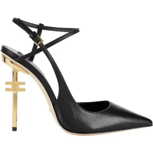 Elegant Decollete Shoes , female, Sizes: 4 UK, 6 UK, 3 UK, 7 UK - Elisabetta Franchi - Modalova