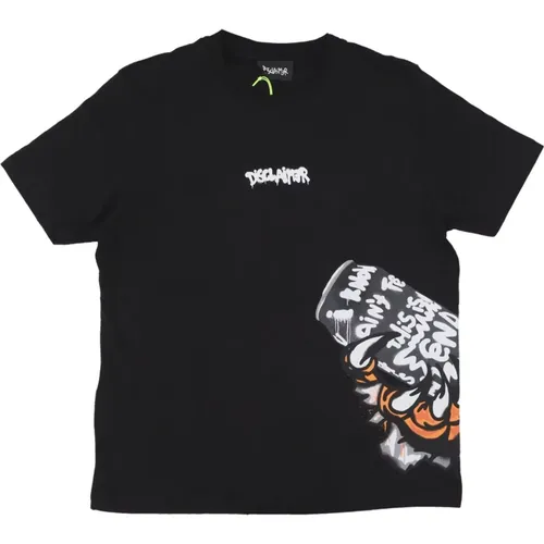 Schwarzes Tiger Tee Streetwear - Disclaimer - Modalova