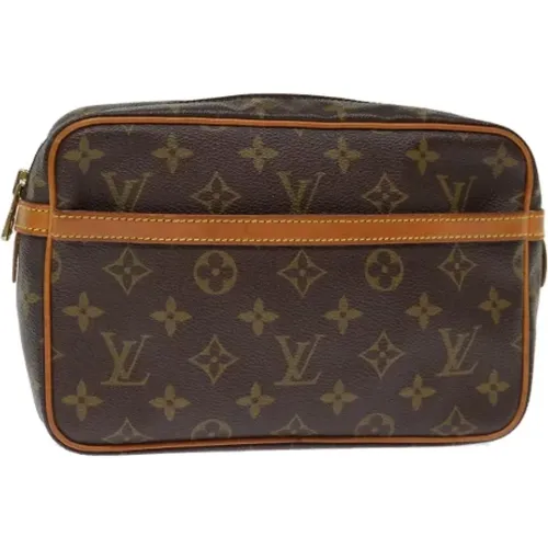 Pre-owned Canvas clutches , female, Sizes: ONE SIZE - Louis Vuitton Vintage - Modalova