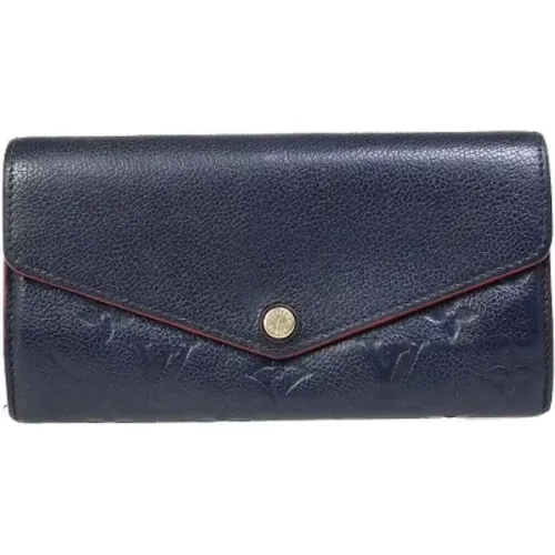 Pre-owned Leather wallets , female, Sizes: ONE SIZE - Louis Vuitton Vintage - Modalova